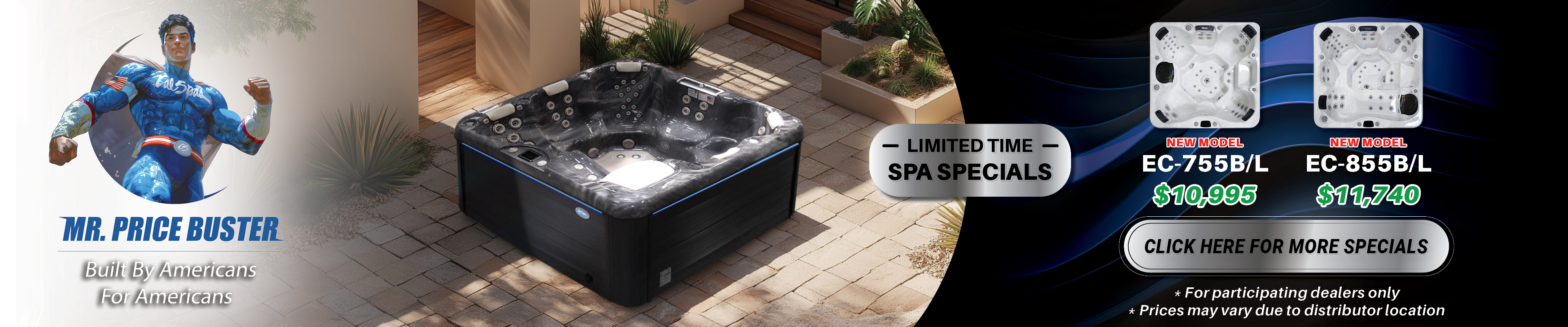 Calspas hot tub being used in a family setting - Southaven